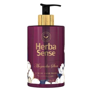 مایع دستشویی ابرسان بنفش تیره مدل Magnolia Star اردن هرباسنس 500 میل
