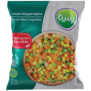 مخلوط سبزیجات 400 گرم منجمد پمینا کاله