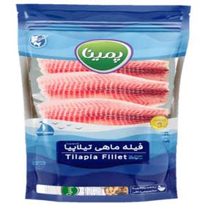 فیله ماهی تیلا پیلا ممتاز پمینا 600گرم