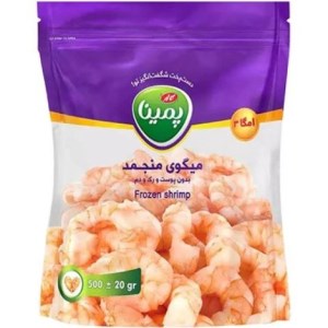 میگو بدون پوست پمینا سایز (50_41) 200 گرم