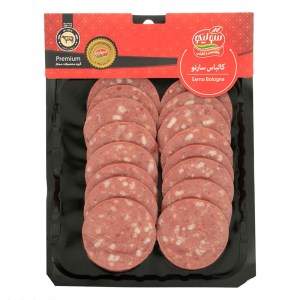 کالباس سالامی تنوری سولیکو کاله 90درصد دارفرش 250گرم(*)