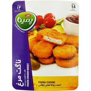 ناگت مرغ پمینا کاله 300 گرم پخته ناگت مرغ پمینا کاله 300 گرم پخته