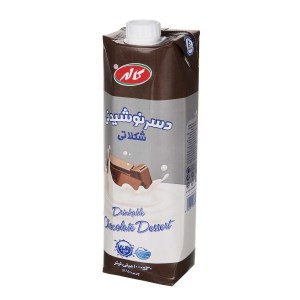 دسر نوشیدنی شیری شکلاتی کاله 1 لیتر منشوری