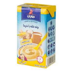 غذای کودک چند غله با خرما ماجان کاله 135 گرم