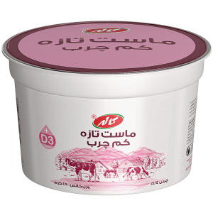 ماست کم چرب کاله 450 گرم ویتامین D3
