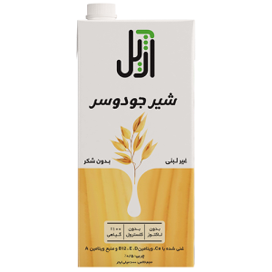 شیر غیرلبنی جو دو سر اژیل کاله 1 لیتر