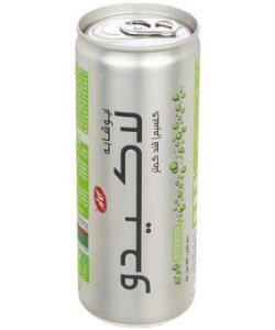 نوشیدنی لیمو نعناع لاکی یو قوطی 250 میل (کاله)