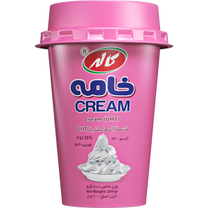 خامه لیوانی کاله 200 گرمی