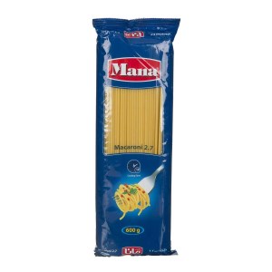 ماکارونی مانا اسپاگتی 600گرم قطر2.7