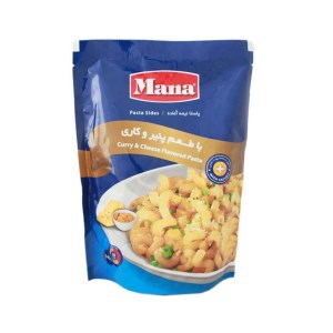 پاستا نیمه اماده پنیر و کاری مانا 145 گرم