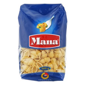 ماکارونی فرمی مانا گوش ماهی بزرگ 500 گرم