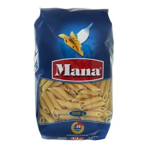 ماکارونی فرمی پنه بزرگ مانا 500 گرم