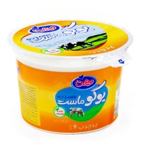 ماست همزده یوگو پرچرب میهن 450 گرم
