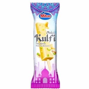 بستنی شیری با مغز پسته و بادام هندی کولفی میهن