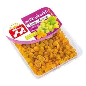 کشمش طلایی برتر250گرم سیل وکیوم