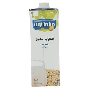 شیر سویا ساده مانداسوی 1 لیتر