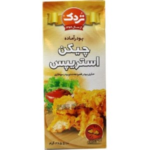 پودر اماده چیکن استریپس تردک 385گرم