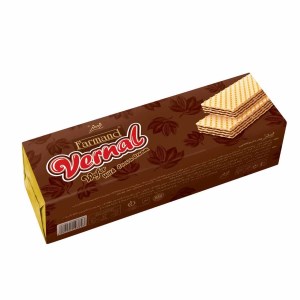 ویفر ورنال خانواده فرمند کاکائویی 165گرم 12ع