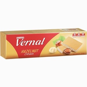 ویفر ورنال خانواده فرمند فندقی 165گرم 12ع