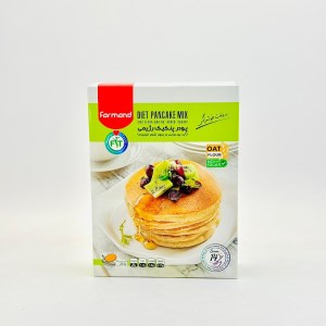 پودر پنکیک رژیمی حاوی اردجو دوسر و بدون شکر افزوده فرمند 250گرم