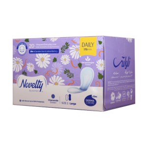 پد روزانه عصاره بابونه بزرگ ناولتی نازک سایز 2 20 عددی