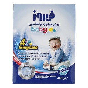 پودر صابون 4 انزیم فیروز 400 گرم