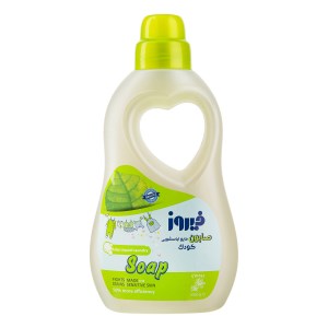فیروز فام ncspصابون مایع لباسشویی کودک صورتی 1000گرم
