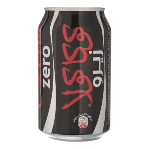 نوشابه قوطی کوکا کولا زیرو 330 سی سی