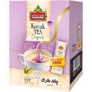 چای کرک ساشه مسما فروش عددی(بسته12عددی)