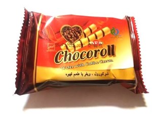 شوکورول (رولفر) توپر قهوه نادی 30 گرم