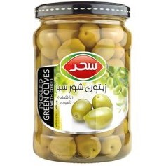 زیتون شور سبز ریز سحر با هسته 600گرم
