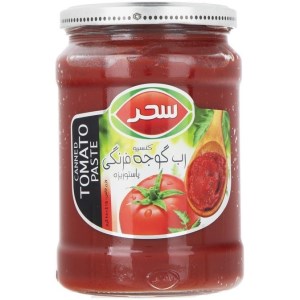رب گوجه شیشه سحر 680گرم
