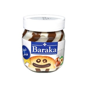 شکلات صبحانه باراکا شیری فندقی دو رنگ 330گرم