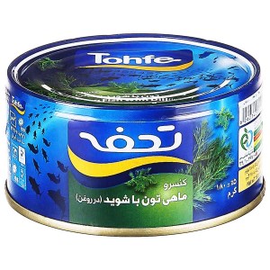 تن ماهی تحفه شویدی 180گرم کلیددار