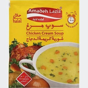 سوپ اماده لذیذ مرغ 61 گرم