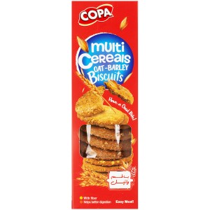 بیسکوییت چند غله وانیل کوپا