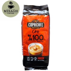 دانه قهوه رست شده ربوستا کوپا 100 درصد