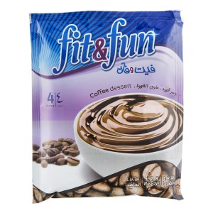 پودینگ فوری فیت و فان قهوه110گرم