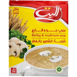 سوپ جو و قارچ اماده لذیذ 65 گرم