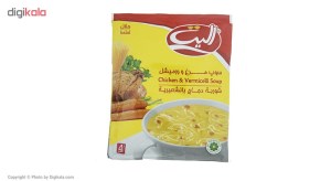 سوپ اماده لذیذ مرغ ورمیشل 65 گرم