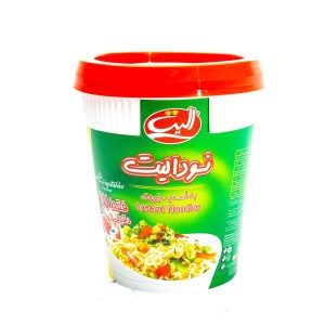 نودالیت گوشت لیوانی الیت 65 گرم