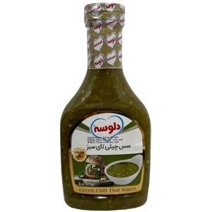 سس چیلی تای سبز دلوسه پت 470 گرم