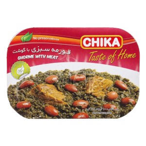 خورشت قورمه سبزی چیکا 285 گرم