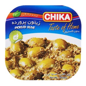 زیتون پرورده چیکا 150گرم