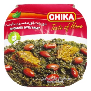 خورشت قورمه سبزی چیکا 180 گرم