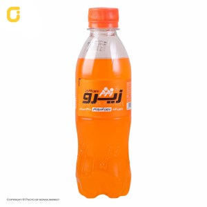 نوشابه پرتقالی زیرو زمزم 300 میل