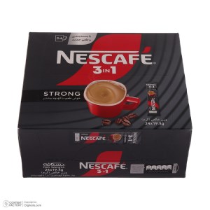 نسکافه بدون شکر استرانگ 1*3نستله 24 عددی