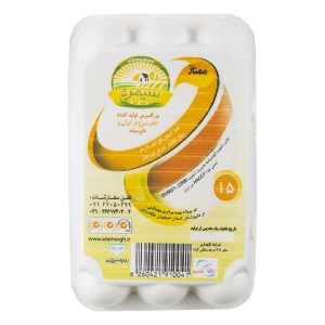 تخم مرغ سیمرغ بسته 15عددی