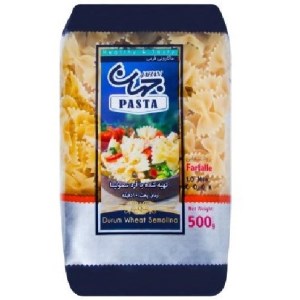 ماکارونی فرمی پروانه جهان 500گرم ساده