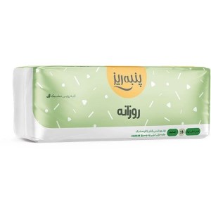 نوار بهداشتی پنبه ریز روزانه سایز XXL خیلی خیلی بزرگ ضخیم سبز 10*50